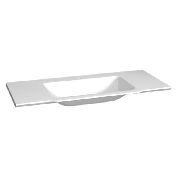 Puris Kera Plan Möbelwaschtisch STONEPLUS 121 cm