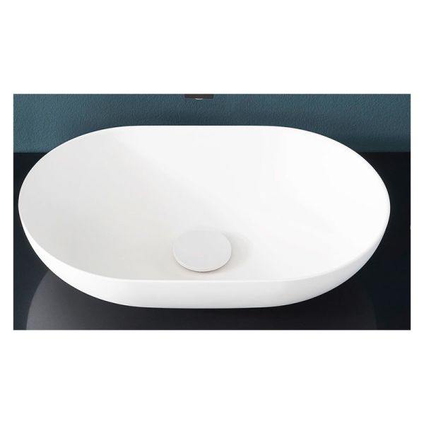 Puris Kera Plan Aufsatzwaschtisch - 50 cm