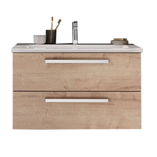 Puris Kera Plan Waschtisch mit Unterschrank Set 3 - 81,2  cm