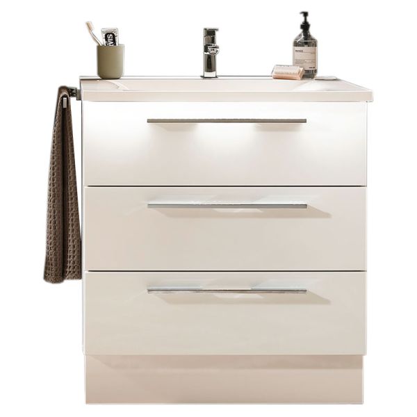 Puris Kera Plan Waschtisch mit Unterschrank Set 7 - 80,6 cm