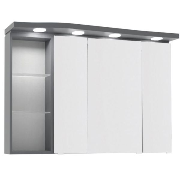 Puris Swing Spiegelschrank - 140 cm