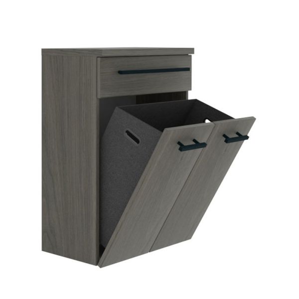 Puris Star Line Highboard 60 cm geöffnet