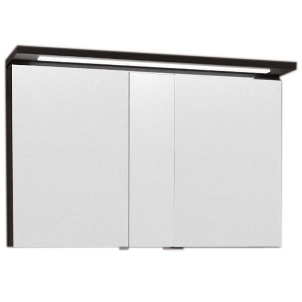 Puris Star Line Spiegeschrank 120 cm Gesimsboden