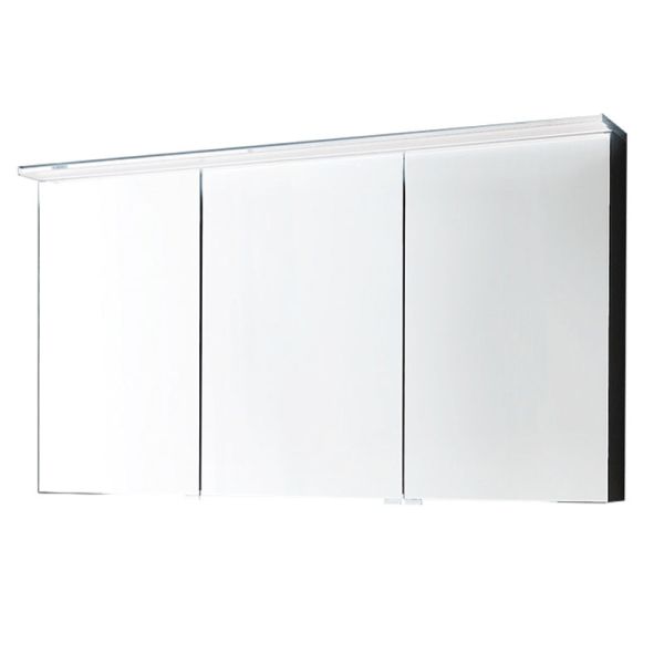 Puris Star Line Spiegelschrank 3 Doppelspiegeltüren und 1 LED Flächenleuchte