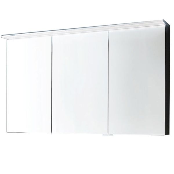Puris Star Line Spiegelschrank 3 Doppelspiegeltüren und 1 LED Flächenleuchte