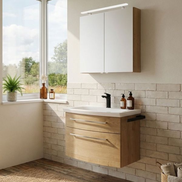 Puris Classic Line Badmöbel Set 1 - 71,2 cm Ambiente