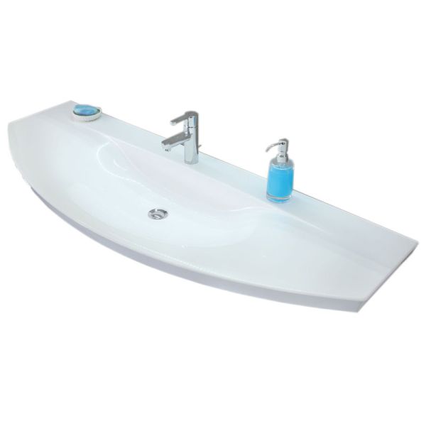 Puris Classic Line Möbelwaschtisch Mineralguss evermite 120 cm