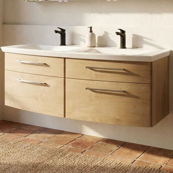 Puris Classic Line Waschtisch mit Unterschrank Set 14 - 140 cm