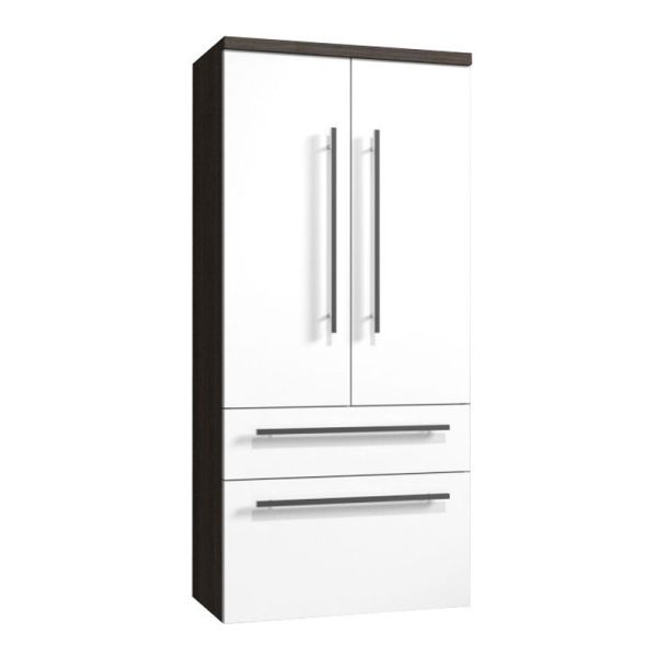 Puris Linea Mittelschrank 60 cm 2 Türen, 1 Schubkasten