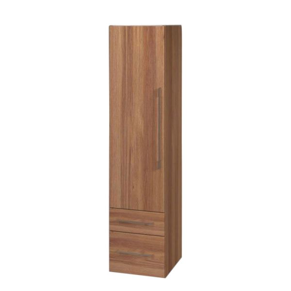 Puris Vuelta Hochschrank - 40 cm, 1 Tür, 1 Schubkasten und 1 Auszug