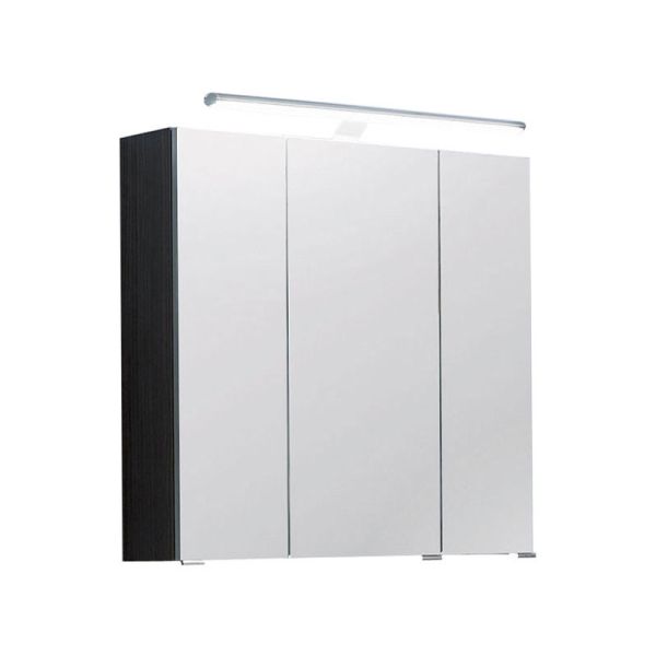 Puris Vuelta Spiegelschrank Serie A mit LED Aufbauleuchte 70 cm breit