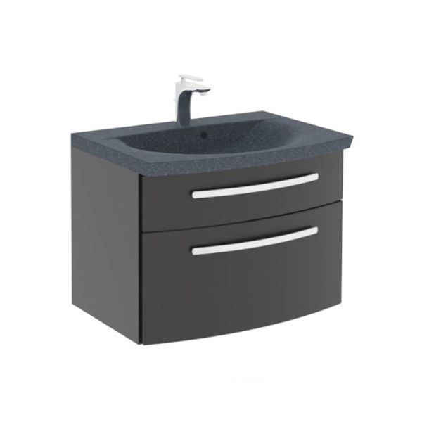 Puris Vuelta Waschtisch mit Unterschrank - 71,2 cm