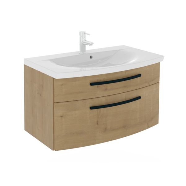 Puris Vuelta Waschtisch mit Unterschrank - 91 cm