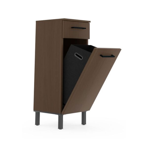 Puris Quada Highboard 40 cm Breite geöffnet