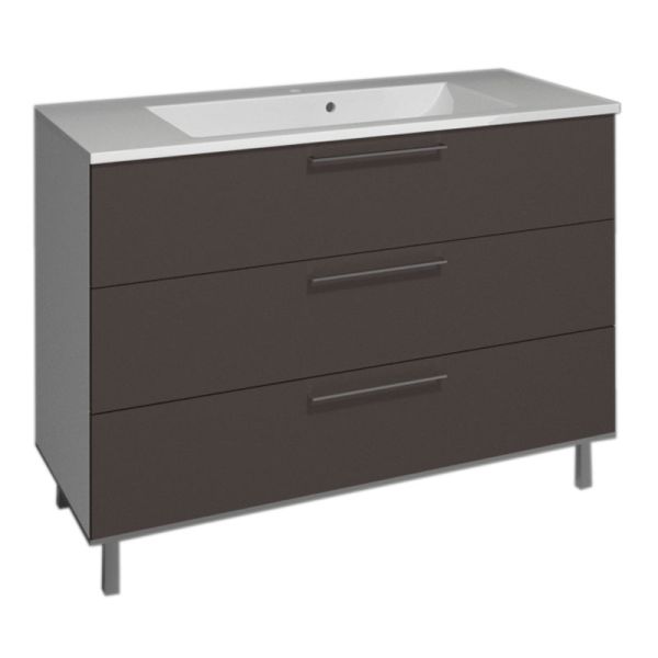 Puris Quada Waschtisch mit Unterschrank - 120 cm