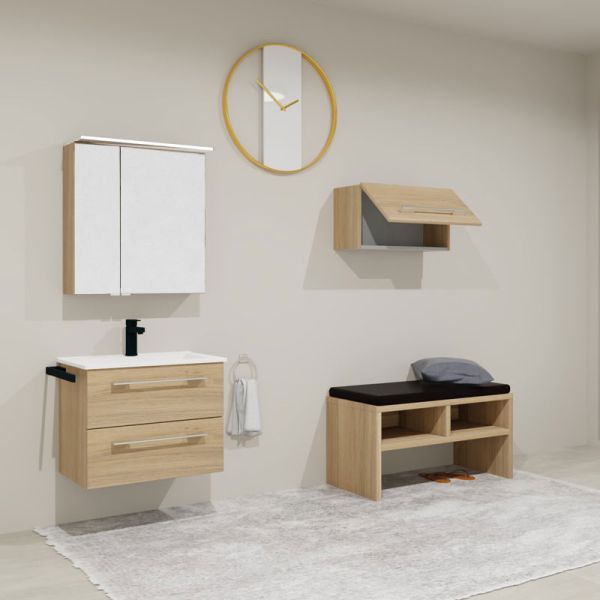 Puris Fine Line Badmöbel Set - 62 cm Ambiente