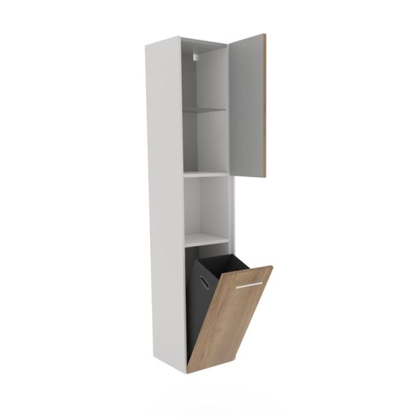 Puris D.Light Hochschrank - 32 cm geöffnet