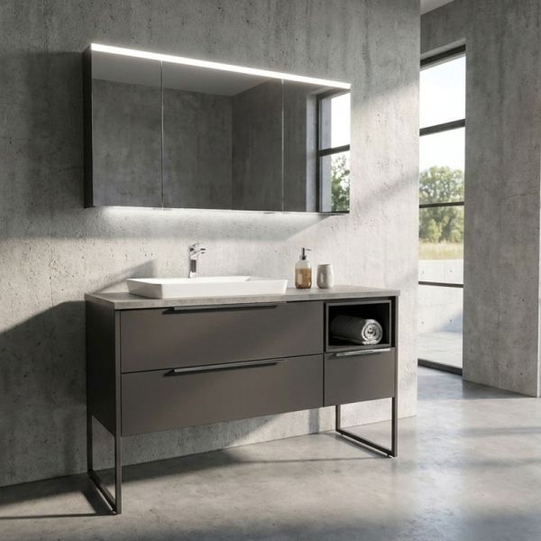 Puris Aspekt Badmöbel Set - 135 cm Ambiente
