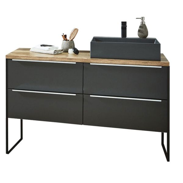 Puris Aspekt Waschtisch mit Unterschrank - 125 cm