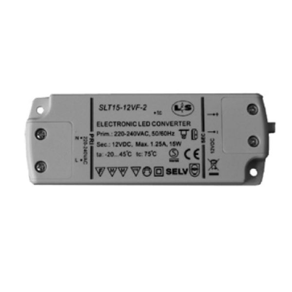 Puris Zubehör Trafo u. Converter 12 Volt, 15 Watt, mit Klemmblock