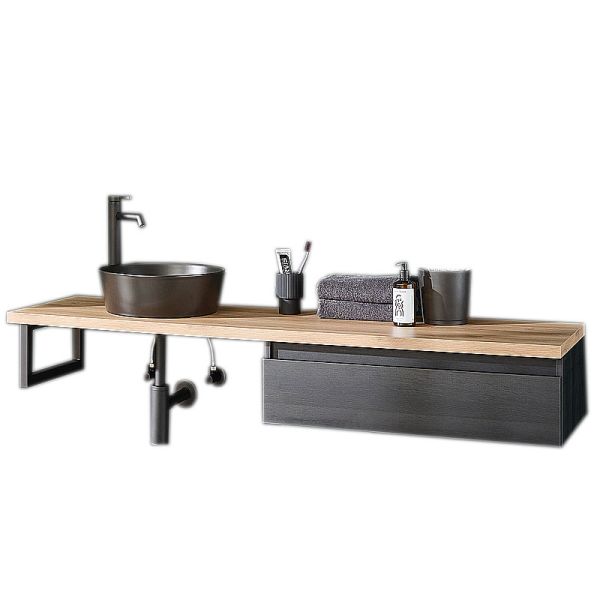Puris Vialli Waschtisch mit Unterschrank Set 9 - 160,8 cm