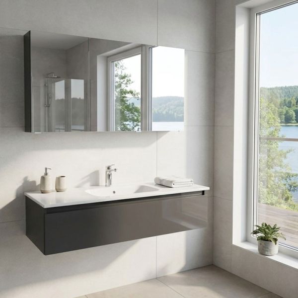 Puris Cuba Badmöbel Set 4 - 121 cm Ambiente