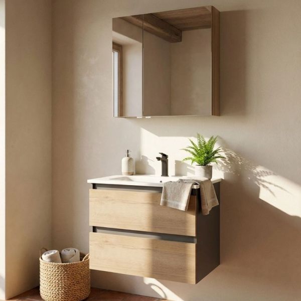 Puris Cuba Badmöbel Set 7 - 61 cm Ambiente