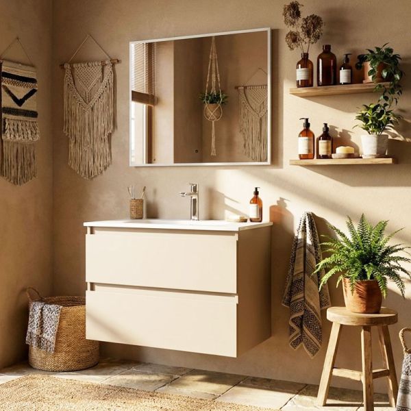 Puris Cuba Badmöbel Set 8-1 - 81 cm Ambiente