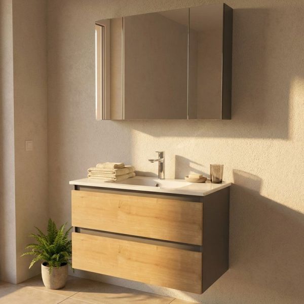 Puris Cuba Badmöbel Set 8 - 81 cm Ambiente