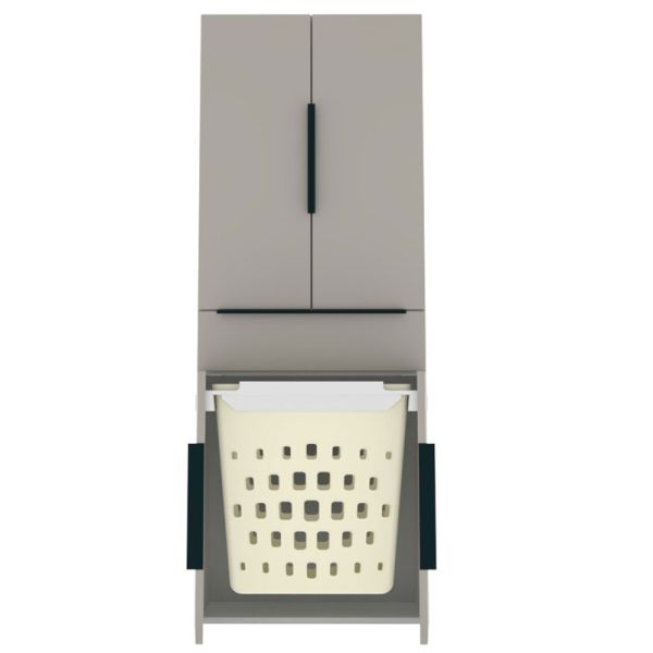 Puris Veluna Hochschrank - 60 cm geöffnet