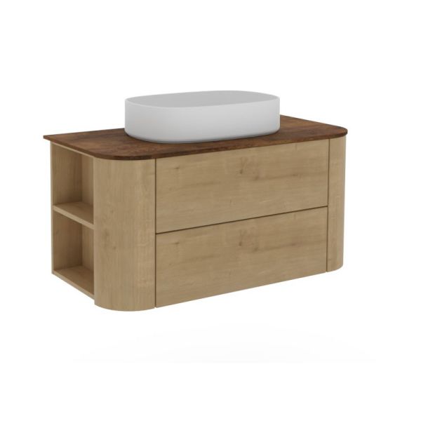 Puris Veluna Waschtisch mit Unterschrank Set 12 - 101 cm