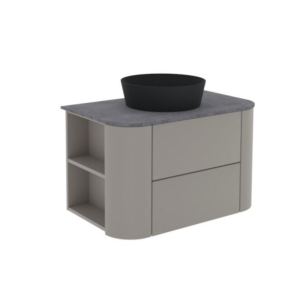 Puris Veluna Waschtisch mit Unterschrank Set 11-1 - 81 cm