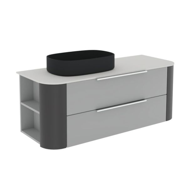 Puris Veluna Waschtisch mit Unterschrank Set 14-1 - 131 cm