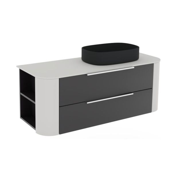 Puris Veluna Waschtisch mit Unterschrank Set 15-1 - 131 cm
