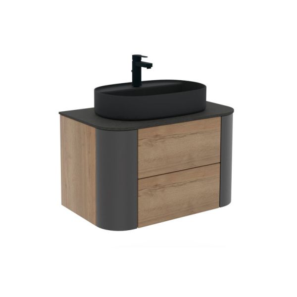 Puris Veluna Waschtisch mit Unterschrank Set 18-1 - 81 cm