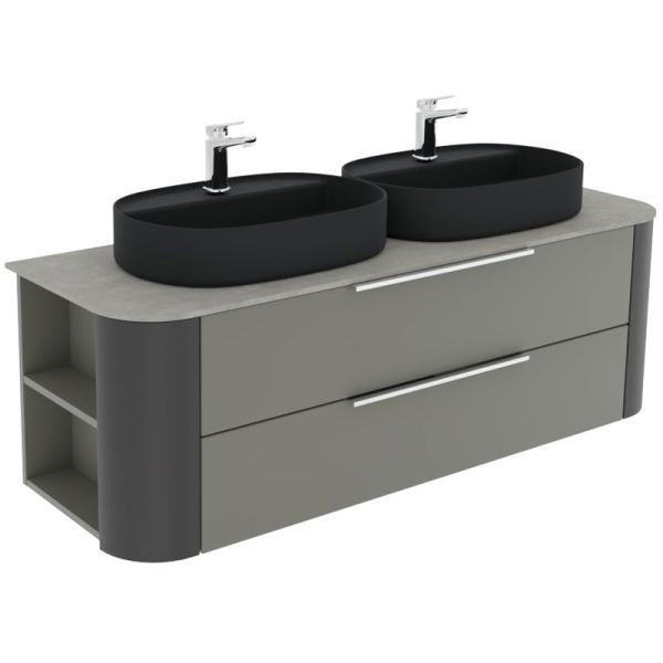 Puris Veluna Waschtisch mit Unterschrank Set 23-1 - 151 cm