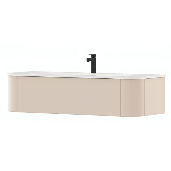 Puris Veluna Waschtisch mit Unterschrank Set 5 - 132 cm