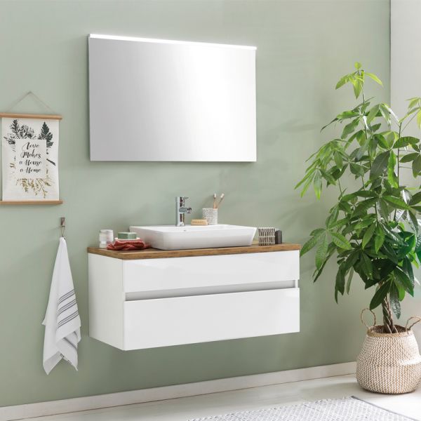 Puris Zoom Badmöbel Set - 100,6 cm Ambiente