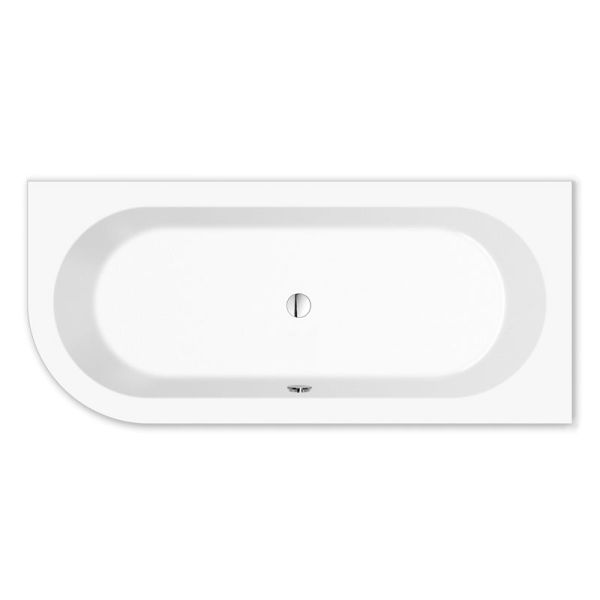 Repabad Livorno Oval-Badewanne Acryl - Livorno 180 oval links