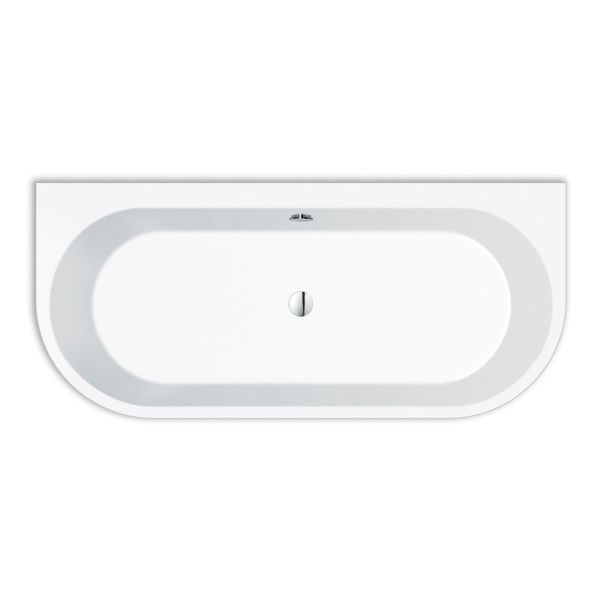 Repabad Livorno Freistehende Badewanne - 180 oval F Wand - Acryl