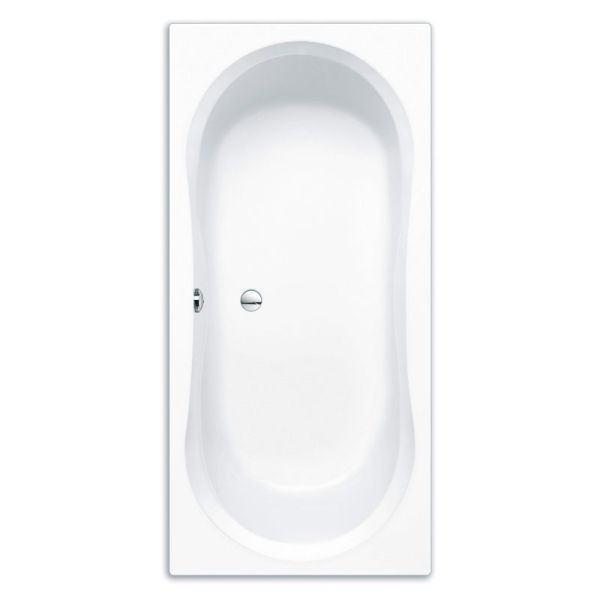 Repabad Pluto Rechteck-Badewanne 190 - Acryl, in Weiß