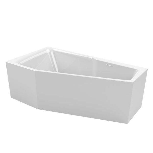 Riho Badewannen Raumspar-Badewanne Rethink Space Rechts - Acryl - 160 x75 cm, 18