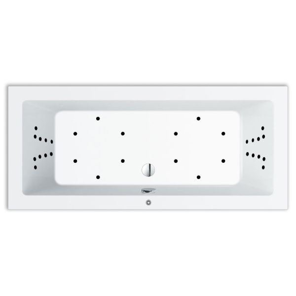 Repabad Livorno 180 x 80 cm, mit Aqua-Comfort