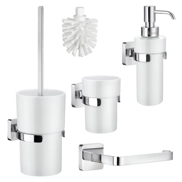 Smedbo Ice Accessoires Set 2 Porzellan