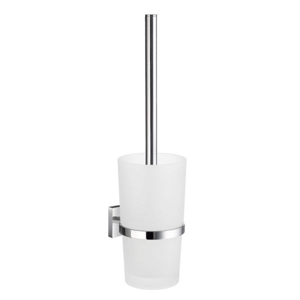 Smedbo HOUSE WC Bürste mit mattem Glas