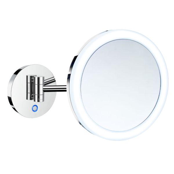 Smedbo OUTLINE- Kosmetikspiegel mit LED- Beleuchtung, PMMA Dual Light (Warm-/K