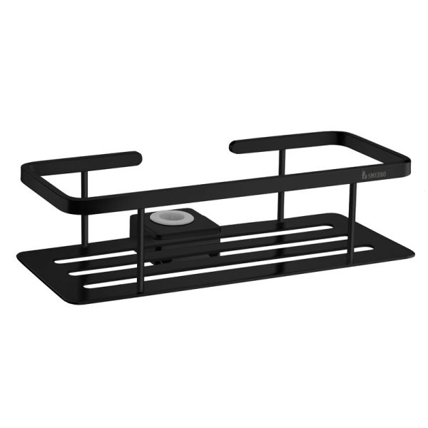 Smedbo SIDELINE Duschablage - für Brausestange, schwarz
