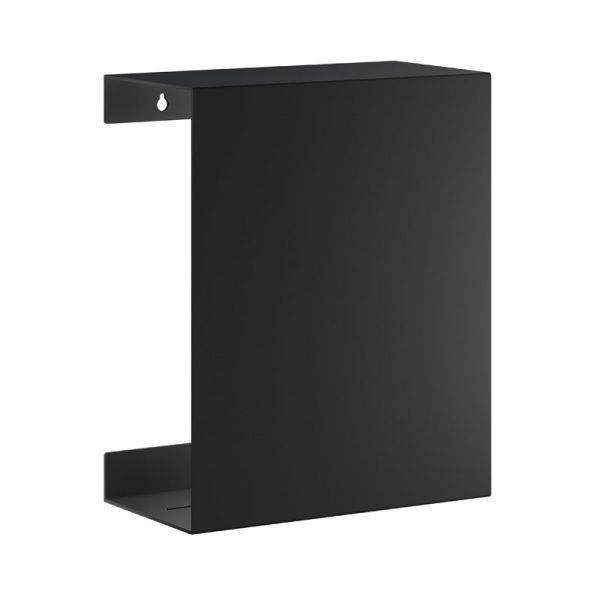 Smedbo SIDELINE Duschablage Hide zum Kleben oder Schrauben, schwarz