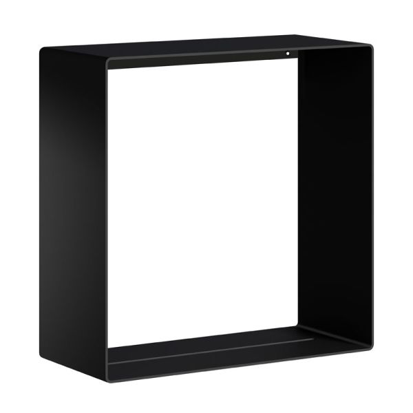 Smedbo SIDELINE Duschablage Cube zum Kleben oder Schrauben, schwarz