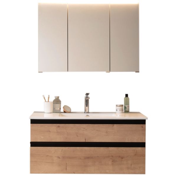 Schöner Wohnen Stockholm Badmöbel Set 5 - 102 cm